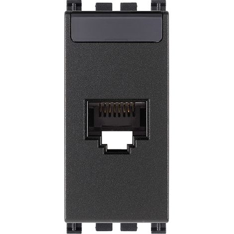 VIMAR - 19339.13 Presa RJ45 Netsafe Cat6 UTP grigio