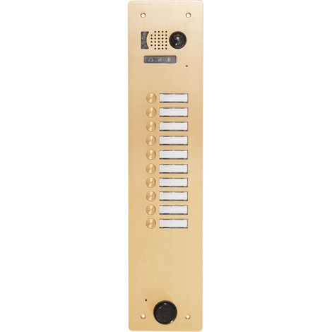 Plaque video alu 10 bp 2VOICE champ URMET V83/110CH