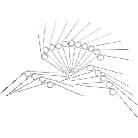 20pièces Ressorts Acier Inoxydable Forme pour Sécateur de Jardin Lot pour Sécateur (1/5)