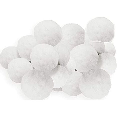 Balles filtrantes pour Piscine 700 g Filtre pour système de Filtre à Sable Remplace 25 kg de Sable filtrant Boules filtrantes Extra durables pour Une Eau Claire (1/5)