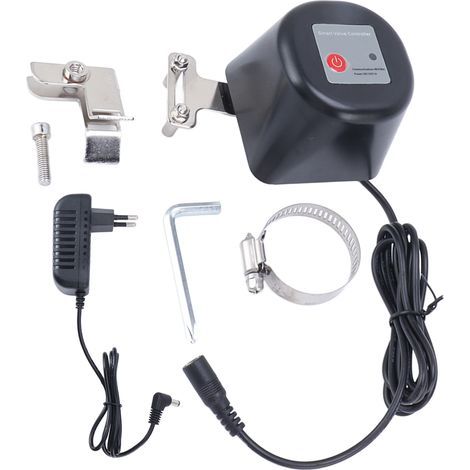 Smart WiFi Valve Controller, Automatic, Manual, On/Off, Ball Control, DC 12V, 1A, EU Plug, 100-240V (1/5)