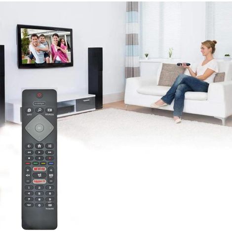 Mando a distancia de repuesto para televisores universales 43PUS6754/12, 43PUS7394, 50PUS6704, 58PUS650465 y 65OLED804/12. (1/4)