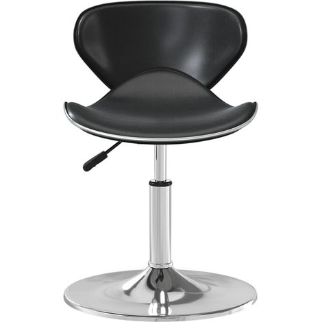 Chaise de salle à manger Chaise de cuisine Noir Similicuir (1/5)