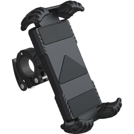 Fahrrad-Handyhalterung, verstellbare Lenker-Handyhalterung für Motorräder, kompatibel mit iPhone 12 / iPhone 11 Pro Max, S9, S10 (1/5)