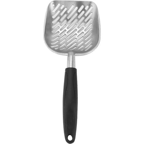 Pelle à litière pour chat en alliage d'aluminium sergé, sable pour animaux de compagnie avec poignée pour boîte (1/5)