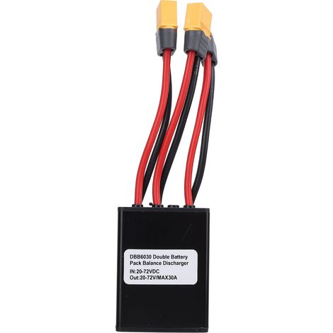Dualer DC20-80V-Batterieentladewandler, XT60-Schnittstelle, dualer Parallelmoduladapter für 250-3000W-Motoren (1/5)