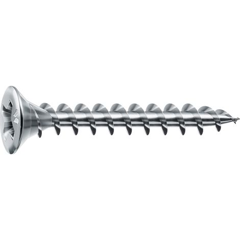 Vis pvc framex - Finition : Tête laquée blanc - Longueur (mm) : 25 - MUSTAD Vendu par : 1000