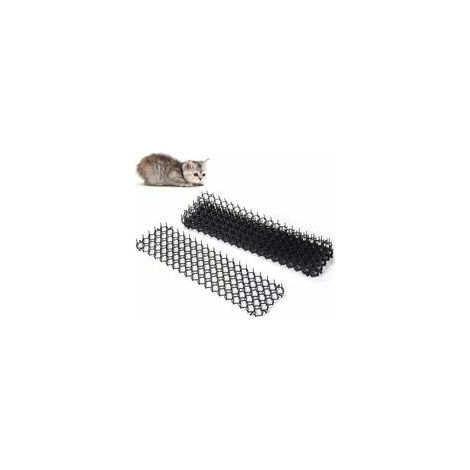 Plaques répulsives pour chats et chiens (emballage individuel)- Dimensions 45 x 20 cm – Facile à installer avec des clous – Empêche efficacement l'intrusion d'animaux. (1/5)