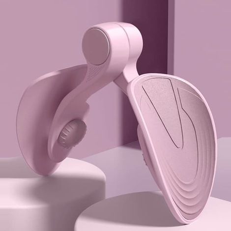 [KK] Appareil de musculation des adducteurs pour le plancher pelvien, pour femmes et hommes, machine professionnelle de musculation des cuisses [jia] rose, modèle de base (1/5)