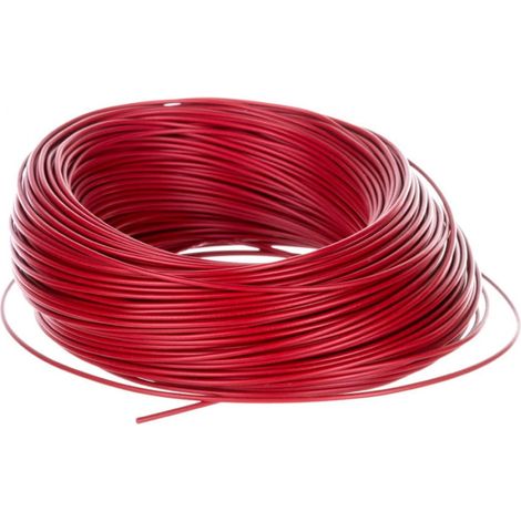 Cavo di installazione H05V-K 0,75 rosso 29101 /100m/