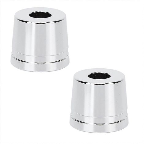 Stütze aus silberfarbener Aluminiumlegierung, reguläre Sicherheitsbasis für die Stütze, robuste Metalloberfläche, 1 Stück, kompatibel mit Standardstützen, stabiler Kippschutz, silberfarben. (1/5)