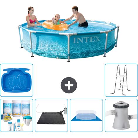 Intex Piscine Tubulaire Ronde - 305x76 cm - 7-pièces S20970 (1/5)