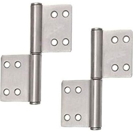 Edelstahl-Scharniere, ideal für den Innen- und Außenbereich – stabile Scharniere für Metall- und Holztüren