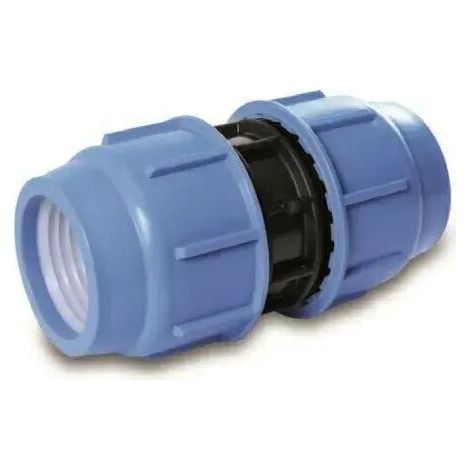 Passage PE 75-75 mm JOINT BLEU PN16