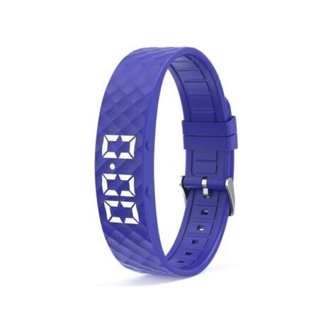 Pr Réveil Vibrant en Silicone avec minuteur Silencieux avec jusqu'à 8 alarmes personnelles pour malentendants, sourds, dormeurs Lourds (1/5)
