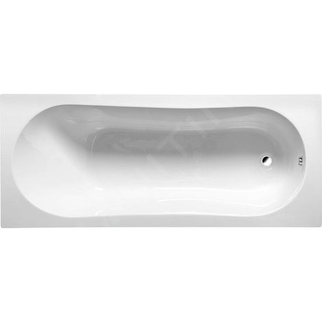 Aqualine - Baignoire JIZERA, 170x70x39 cm, blanc G1770 (1/4)