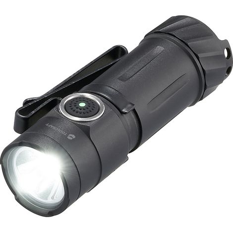 TOOLCRAFT TO-9664728  Mini-Taschenlampe verstellbar, mit Gürtelclip, mit Notlicht-Funktion, mit Magn