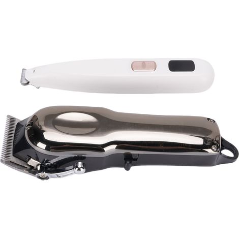 Kit de toilettage 2 en 1 pour chiens, tondeuse sans fil et silencieuse avec 4 peignes de guidage et écran LED pour chevaux, bovins, chats et chiens. (1/5)