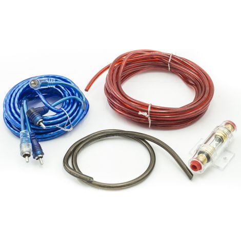 TRADE SHOP - Set Cavi Fusibili Impianto Stereo Audio Auto Per Alte Prestazioni Anti Disturbo - (1/3)
