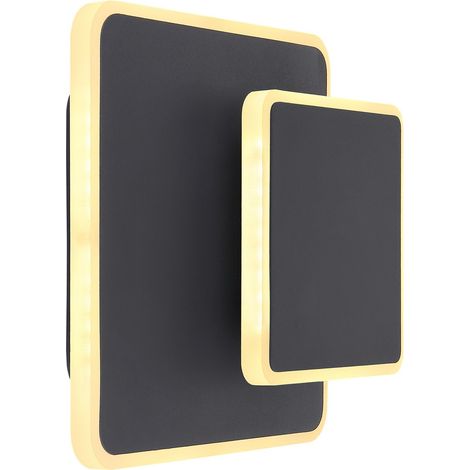 Globo - aplique de pared - Many - negro - metal - LED - 78406S (1/5)
