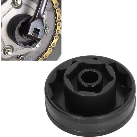 Clé à douille de 55 mm + 30 mm pour écrous de roue, compatible avec Ducati 1098, 1198, 1199, Multistrada et Diavel. (1/5)