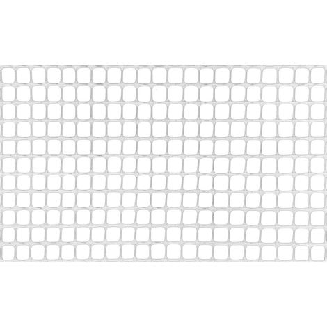 RETE IN PLASTICA COLORADO BIANCA MT50 H100 10X10