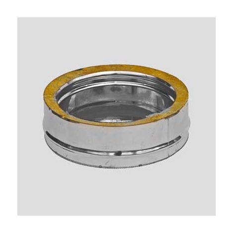 Tappo scarico condensa doppia parete diametro 130/180 mm