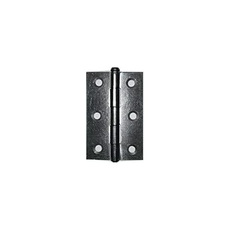 Lot de 20 charnières en acier durable 75 mm