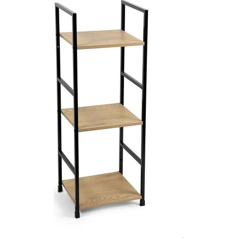 Metallregal mit 3 Ablagen 29x24x80