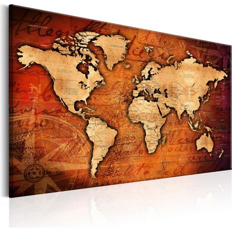 Tableau Imprimé "Amber World" 60 x 90 cm (1/2)