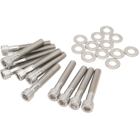 Kit de boulons de culasse en acier inoxydable 304 trempé et poli, de remplacement pour moteurs Ford Small Block SBF 289, 302, 5.0L et 351W. (1/5)