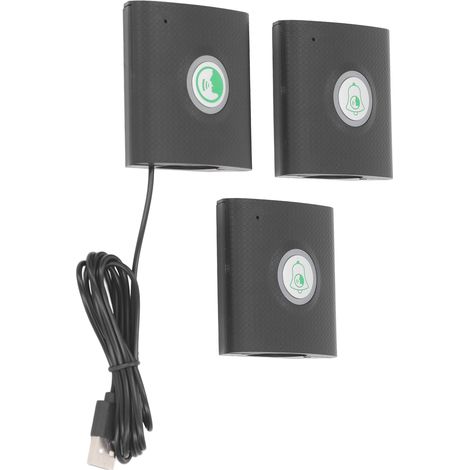 Interphone sans fil 433MHz bidirectionnel 2 postes extérieur + 1 intérieur, kit visiophone longue portée pour maison, sécurité résidentielle, noir (1/5)