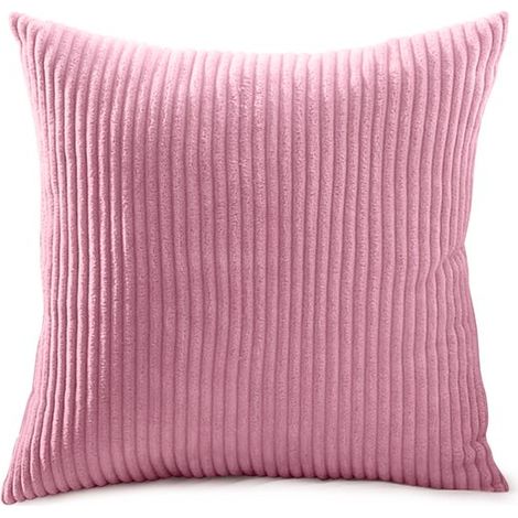 Funda de cojín，6565 cm，1 pieza，4XL，sala de estar y hogar，Funda de cojín para sofá cama，Decoración de sofá de pana，Funda de cojín de pana (1/5)