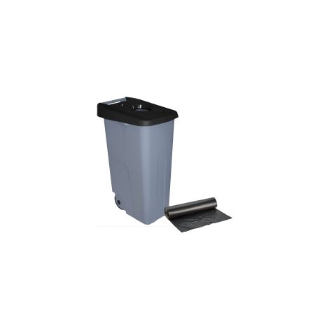 Mülleimer wellhome 110 Liter mit 10 Säcken 120 Liter