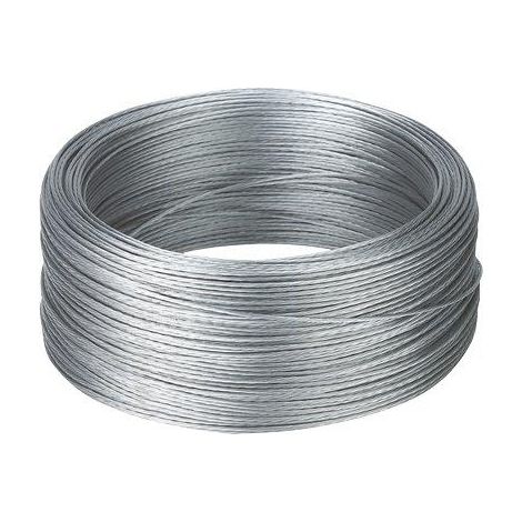 CAVETTO ELETTRORECINZIONE KERBL ACCIAIO ZINCATO MM 1,5 MT 200