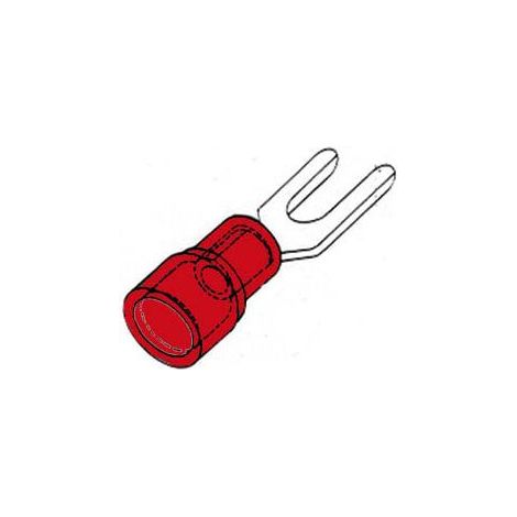 VANGA FORCELLA ROSSO 4.3mm (1/2)