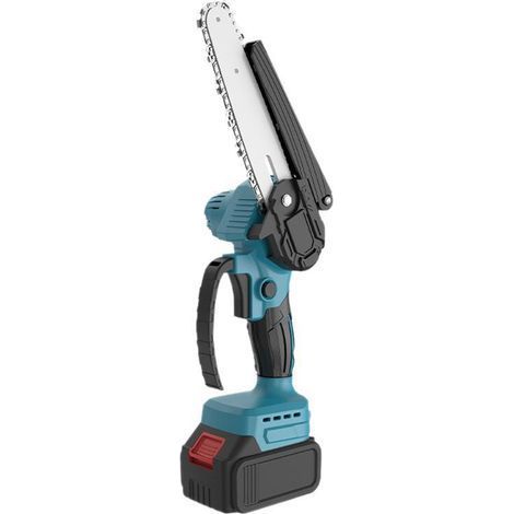 Mini scie à chaîne sans brosse Avec lubrification améliorée de la chaîne, 6 pouces Mini scie à chaîne compatible avec Batterie 18V (sans batterie) (1/5)