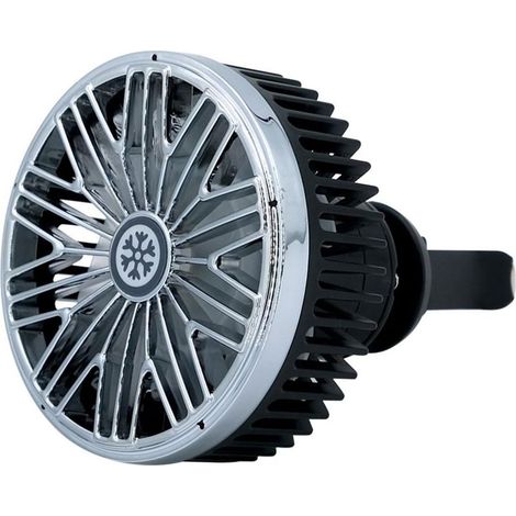 Ventilateur de voiture rotatif à 360 degrés avec lumières LED (1/5)