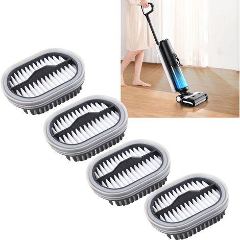【Filtri per aspirapolvere】Set di 4 filtri antiparticolato ad alta efficienza per Tineco 2.0 Slim / Floor One S5 COMBO, lavabili e riutilizzabili (1/4)