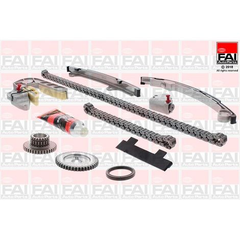 Kit de distribution par chaîne FAI AutoParts TCK31 NISSAN 13028-3TU0A