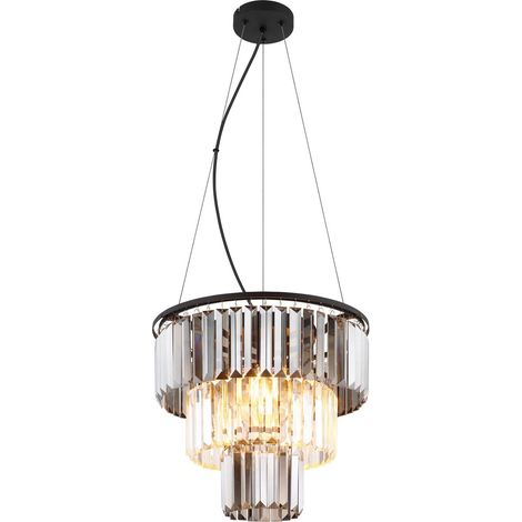 Globo - lámpara colgante - Naxis - negro - metal - Ø 40cm - E27 - (1/5)