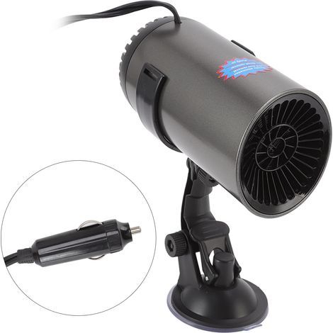 Allume-cigare Portable 24V, chauffage rapide, frais et chaud, désembueur et dégivreur pour voiture avec support rotatif (1/5)