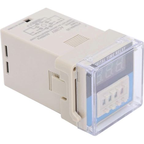 ATS48A‐20 LED-Digitalanzeige-Zeitrelais, flexibel einstellbares Zeitrelaismodul, AC 380 V