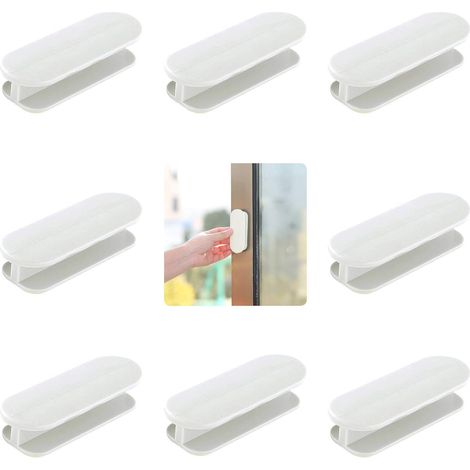 Poignée de porte coulissante auto-adhésive, accessoires pour portes et fenêtres en verre, Creative Home (1/5)