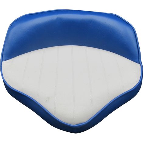 Stand Up Casting Butt Seat (Bass Fishing Boat Chair Grey Charcoal Red Blue White) Grey/Blue