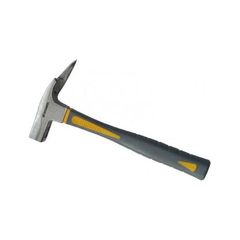 Jouanel – Marteau de charpentier porte-clou magnétique 850g – Manche fibre ultra résistant – Pour bois dur – MCHMF