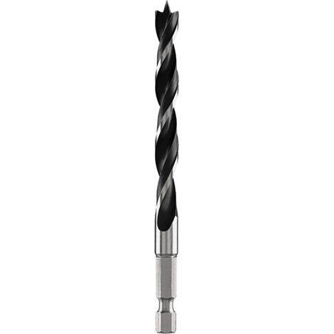 Bosch Holzspiralbohrer-HSS 1/4"-Sechskantschaft D= 8,0 mm L= 112 mm - 2609255151 (1/5)
