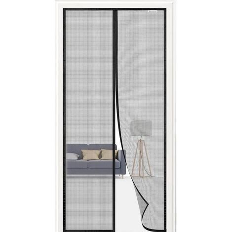 Moustiquaire - Porte Fenetre Magnétique - 80x200 cm - Rideau Anti Moustique - Installation sans Perçage (1/4)
