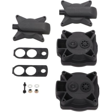 QORVA- Kit de réparation de membrane pour pompe à air Hiblow HP100 HP120 – 14 pièces – Caoutchouc haute qualité – Installation facile (1/5)
