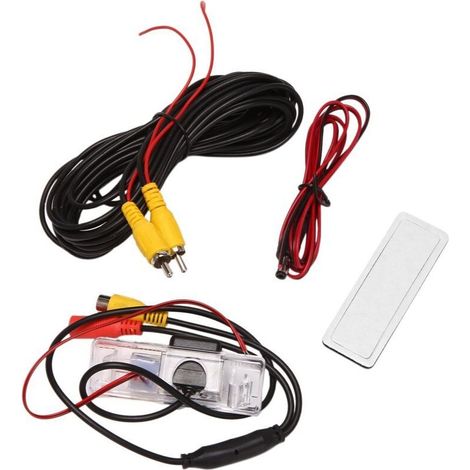 Caméra de Recul Voiture Étanche HD Compatible Peugeot 106 207 208 301 307 406 407 408 508 607 807 (1/4)